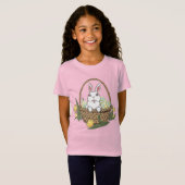 Das Osterhemd des Kid's Bunny Basket Tee Shirt im (Vorne ganz)