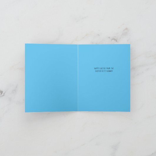 Das Osterkätzchen! Karte (Innenseite)