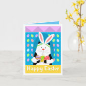 Das Osterkätzchen! Karte (Gelbe Blume)