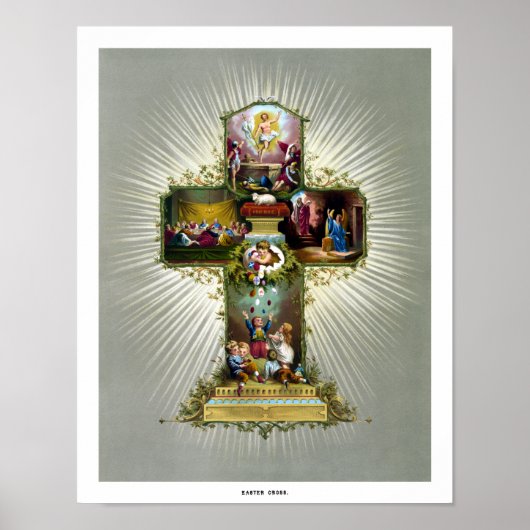 Das Osterkreuz Poster (Vorne)