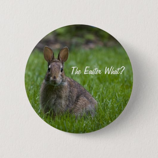Das Ostern was? Knopf Button (Vorderseite)
