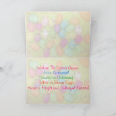 Das Osterreich Feiertagskarte (Innenseite)