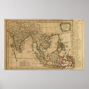 Das Ostindien Poster