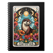 Das Otter Spirit Tarot Card Notebook Notizblock (Vorderseite)