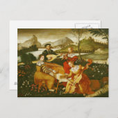 Das Outdoor-Konzert Postkarte (Vorne/Hinten)