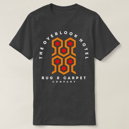 Das Overlook Hotel Rug pert Company ist modern Vin T-Shirt (Design vorne)