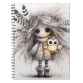 Das Owl Keeper SpiralNotebook Notizblock (Vorderseite)
