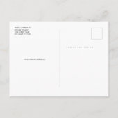 Das Oxbow Thomas Cole Sommer Landschaftsbild Postkarte (Rückseite)