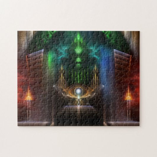 Das Oz Fraktal Art Puzzle (Horizontal)