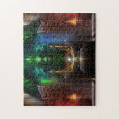 Das Oz Fraktal Art Puzzle (Vertikal)
