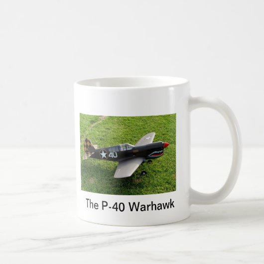 Das P-40 Warhawk Kaffeetasse (Rechts)
