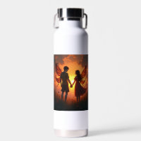 Das Paar Liebe Feen Wasserflaschen
