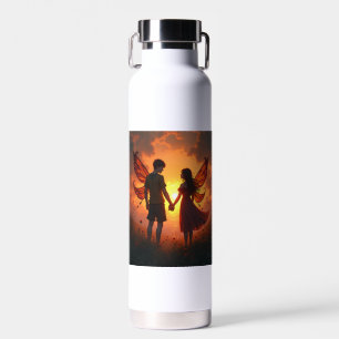 Das Paar Liebe Feen Wasserflaschen Trinkflasche