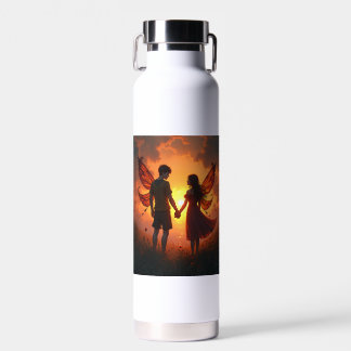 Das Paar Liebe Feen Wasserflaschen Trinkflasche