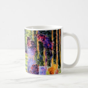 Das Paar von Georges Seurat, Vintage Pointillismus Kaffeetasse