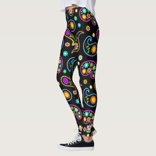 Das Paisley Fairlings Freude druckt 53086F Leggings (Links)