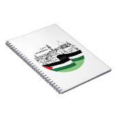 Das palästinensische Erbe und die Hoffnung: Wir we Notizblock (Rechte Seite)