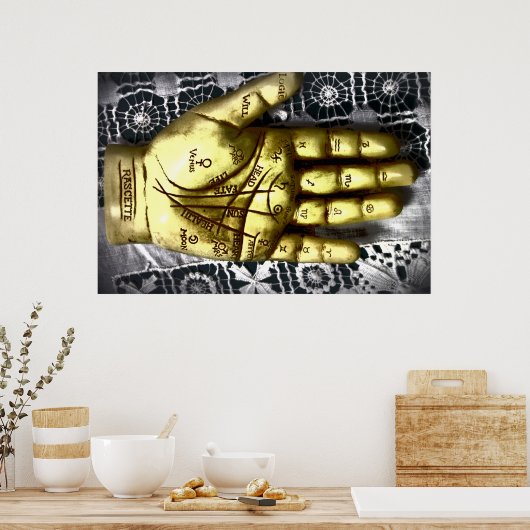 Das Palm Readers Poster (Küche)