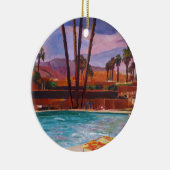 Das Palm Springs-Pool Keramikornament (Rechts)