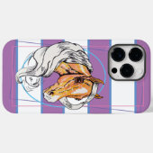 Das Palomino (lila, blau und weiß) Case-Mate iPho Case-Mate iPhone Hülle (Rückseite (Horizontal))
