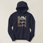 DAS PANDA HOODIEE FÜR DIE KUNG FU LIEBER HOODIE (Design vorne)