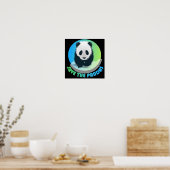 Das Pandas-Poster gerettet Poster (Küche)