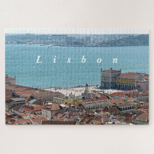 Das Panorama von Lissabon. Puzzle