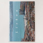 Das Panorama von Lissabon. Puzzle (Vertikal)