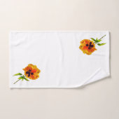 "Das Pansy-Party" auf einem Badetuch-Set (II) Badhandtuch Set (Handtuch)