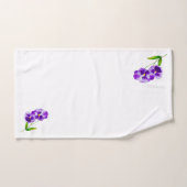 "Das Pansy-Party" auf einem Badetuch-Set (III) Badhandtuch Set (Handtuch)