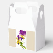 "Das Pansy-Party" auf einem Gefälligkeitskasten (I Geschenkschachtel (Geöffnet)