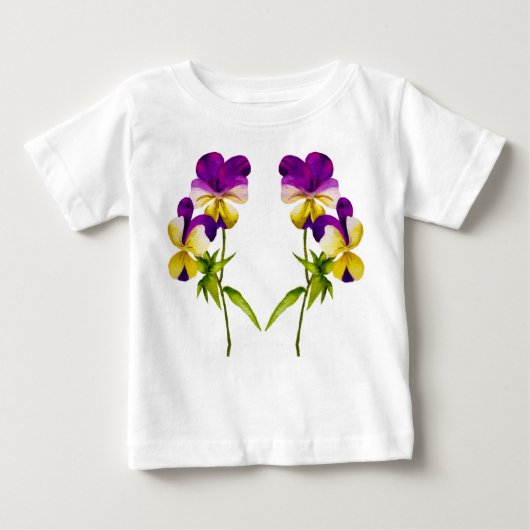 'Das Pansy-Party' auf einem Kleinkind-Ruffle-T-Shi Baby T-shirt (Vorderseite)