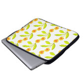 'Das Pansy-Party' auf einem Laptop-Sieb (IV) Laptopschutzhülle (Vorne Knopf)