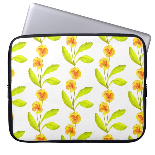 'Das Pansy-Party' auf einem Laptop-Sieb (IV) Laptopschutzhülle (Vorderseite)