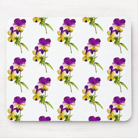 "Das Pansy-Party" auf einem Mousepad (I) (Vorne)