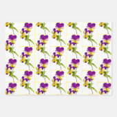 'Das Pansy-Party auf einem Wrapping Paper-Set Geschenkpapier Set (Vorderseite 2)
