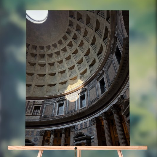 Das Pantheon Acrylschild (Neutral)