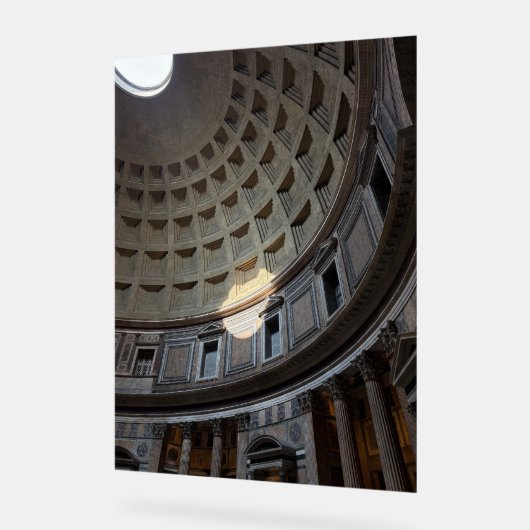 Das Pantheon Acrylschild (Winkel)