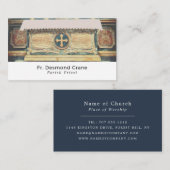 Das Pantheon Altar, Rom, Christentum, Religiöse Visitenkarte (Vorne/Hinten)