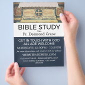 Das Pantheon Altar, Rom, Christliche Bibelklasse Flyer (Hand)