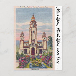 Das Pantheon, Caracas, Venezuela Postkarte