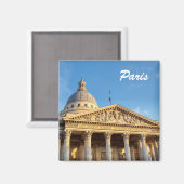 Das Pantheon in Paris, Frankreich Magnet (Vorderseite/Rückseite)