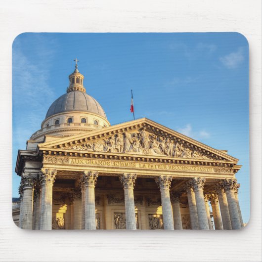 Das Pantheon in Paris, Frankreich Mousepad (Vorne)