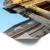 Das Pantheon in Paris, Frankreich Poster (Ecke)