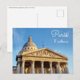 Das Pantheon in Paris, Frankreich Postkarte