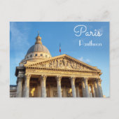 Das Pantheon in Paris, Frankreich Postkarte (Vorderseite)