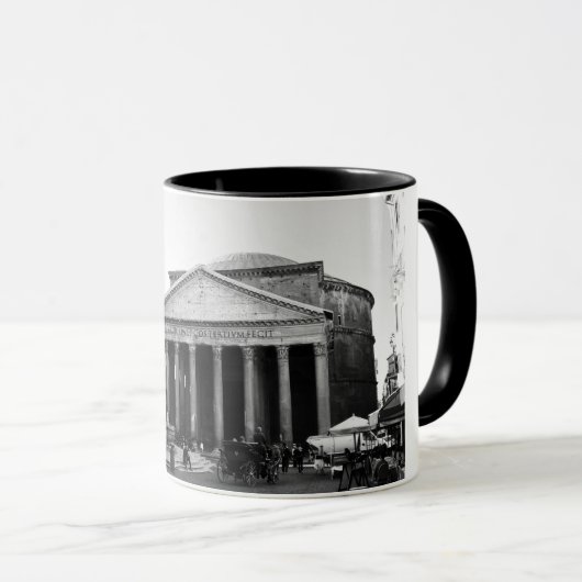 Das Pantheon in Rom, Italien Tasse (VorderseiteRechts)