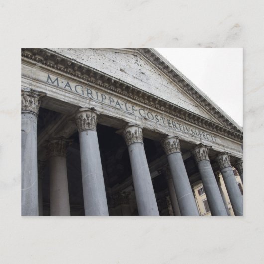 Das Pantheon, Italien Postkarte (Vorderseite)