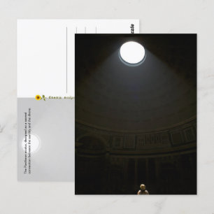 Das Pantheon Oculus, Rom, Italien - Postkarte