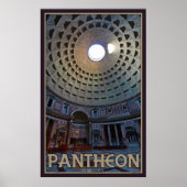 Das Pantheon Poster (Vorne)